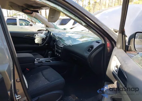 2017 Nissan Pathfinder S из США, поврежденный, VIN 5N1DR2MM8HC913644